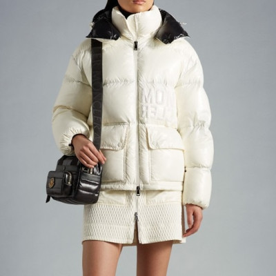 몽클레어 여성 모던 화이트 패딩 - Moncler Womens White Padding - Moc02520x