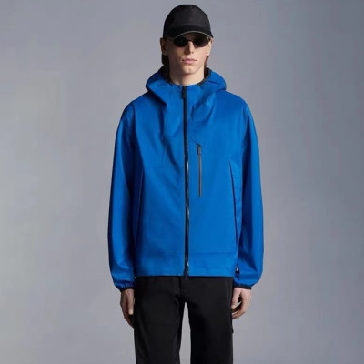 몽클레어 남성 미니멀 블루 자켓 - Moncler Mens Blue Jackets - moc02524x