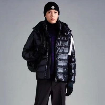 몽클레어 남성 모던 블랙 패딩 - Moncler Mens Black Padding - Moc02525x