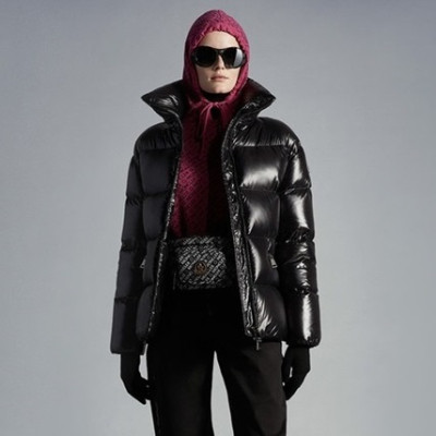 몽클레어 여성 모던 블랙 패딩 - Moncler Womens Black Padding - Moc02527x