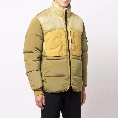 스톤아일랜드 남성 올리브 구스다운 패딩 - Stone Island Mens Olive Padding - sto0494x