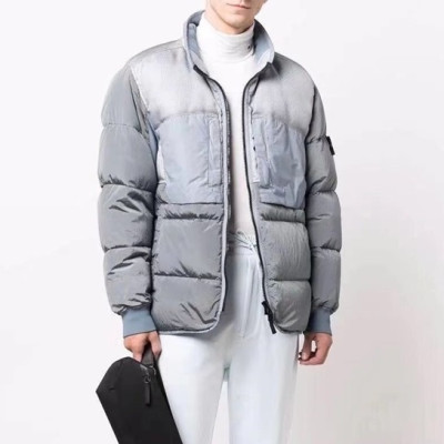 스톤아일랜드 남성 그레이 구스다운 패딩 - Stone Island Mens Gray Padding - sto0496x