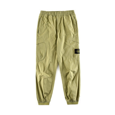 스톤아일랜드 남성 카키 팬츠 - Stone Island Mens Khaki Pants - sto0511x