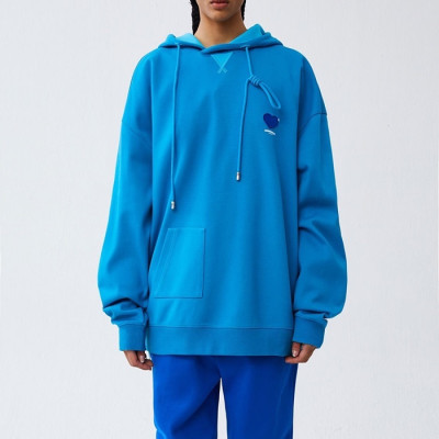 아더에러 남/녀 클래식 블루 후드티 - ADER Unisex Blue Hoodie - ade0113x