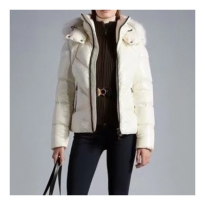 몽클레어 여성 구스다운 화이트 패딩 - Moncler Womens White Padding - Moc02538x