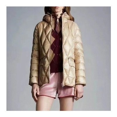 몽클레어 여성 구스다운 베이지 패딩 - Moncler Womens Beige Padding - Moc02541x