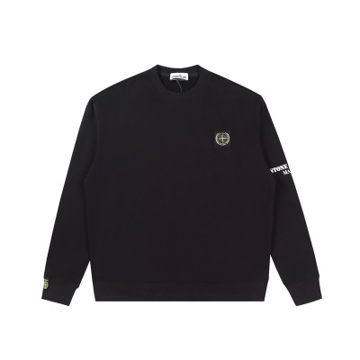 스톤아일랜드 남성 모던 블랙 맨투맨 - Stone Island Mens Black Tshirts - sto0513x