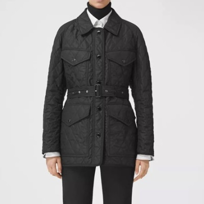 버버리 여성 블랙 다운 자켓 - Burberry Womens Black Jackets - bur04569x