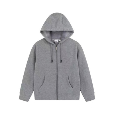 버버리 남성 그레이 집업 후드티 - Burberry Mens Gray Hoodie - bur04588x