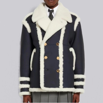 톰브라운 남성 네이비 자켓 - Thom Browne Mens Navy Jackets - thom0670x