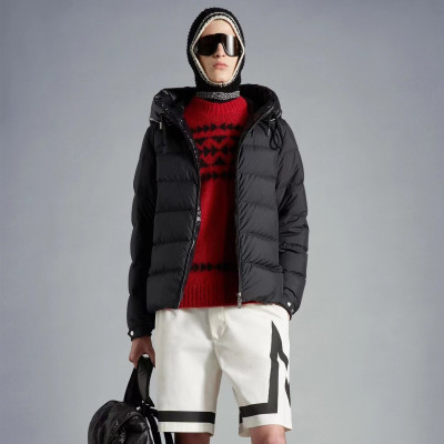 몽클레어 남성 구스다운 블랙 패딩 - Moncler Mens Black Padding - Mo18x