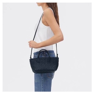 보테가베네타 여성 네이비 까바백 - Bottega Veneta Womens Navy Cabat Bag - bv0471x