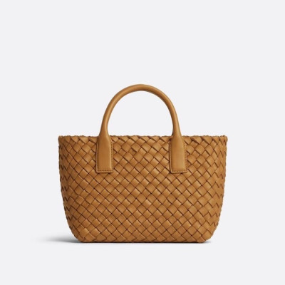 보테가베네타 여성 카멜 까바백 - Bottega Veneta Womens Camel Cabat Bag - bv0472x