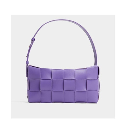 보테가베네타 여성 퍼플 카세트백 - Bottega Veneta Womens Purple Cassette Bag - bv0478x