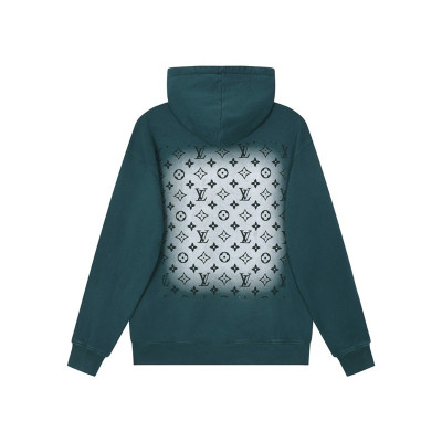 루이비통 남자 그린 후드티 - Louis vuitton Mens Green Hoodie - lv131x