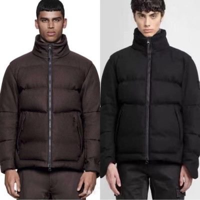 스톤아일랜드 남성 블랙 구스다운 패딩 - Stone Island Mens Black Padding - sto0534x