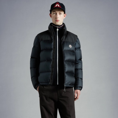 몽클레어 남성 덕다운 네이비 패딩 - Moncler Mens Navy Padding - mo43x