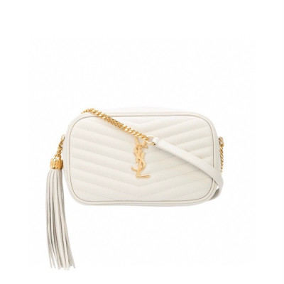 입생로랑 여성 화이트 숄더백 - Saint Laurent Womens White Shoulder Bag - ysl153x