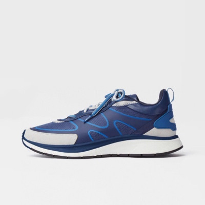 에르메네질도 제냐 남성 블루 스니커즈 - Ermenegildo Zegna Mens Blue Sneakers - zeg441x