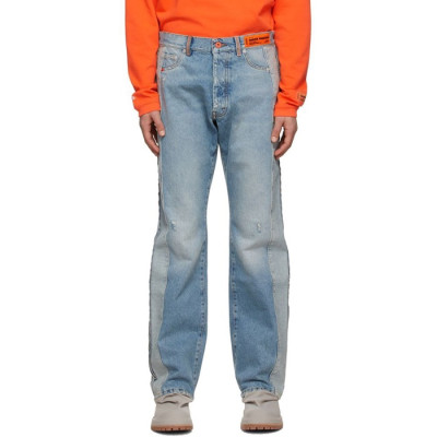 헤론프레스턴 남성 블루 청바지 - Heron Preston Mens Blue Jeans - he42x