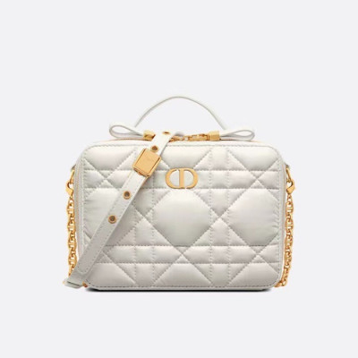 디올 여성 화이트 카메라백 - Dior Womens White Camera Bag - di104x