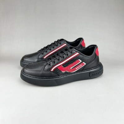 발리 남성 블랙 스니커즈 - Bally Mens Black Sneakers - bal164x