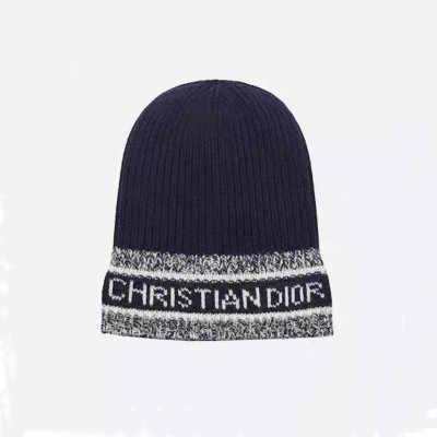 디올 남/녀 니트 비니  - Dior Unisex Knit Beanie - di132x