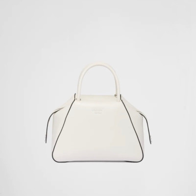 프라다 여성 화이트 토트백 - Prada Womens White Tote Bag - pr76x