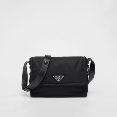 프라다 여성 블랙 크로스백 - Prada Womens Black Cross Bag - pr93x