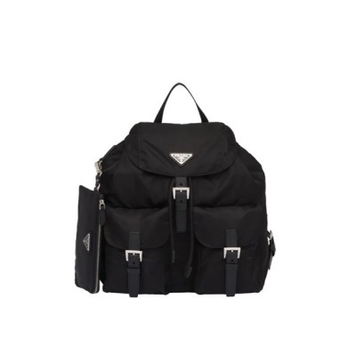 프라다 남성 블랙 백팩 - Prada Mens Black Back Pack - pr101x