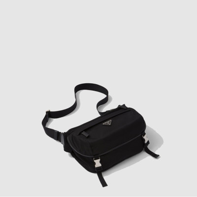 프라다 남성 리나일론 사피아노 가죽 숄더백 2VH994 - Prada Mens Re-Nylon Saffiano Leather Shoulder Bag - pr104x