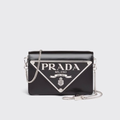 프라다 여성 블랙 숄더백 - Prada Womens Black Shoulder Bag - pr179x