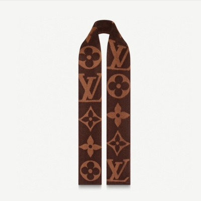 루이비통 남/녀 브라운 머플러 - Louis vuitton Unisex Brown Muffler - lv226x