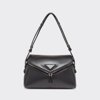 프라다 여성 블랙 숄더백 - Prada Womens Black Shoulder Bag - pr250x