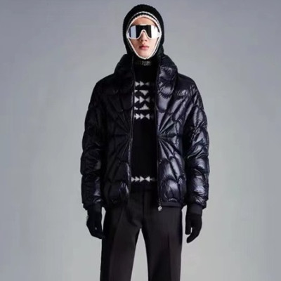 몽클레어 남성 블랙 덕다운 패딩 - Moncler Mens Black Padding - mo74x