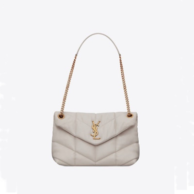 입생로랑 여성 화이트 숄더백 - Saint Laurent Womens White Shoulder Bag - ysl327x