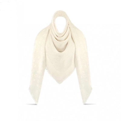 루이비통 여성 아이보리 머플러 - Louis vuitton Womens Ivory Muffler - lv274x