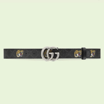 구찌 남성 모던 블랙 벨트 - Gucci Mens Black Belts - gu142x