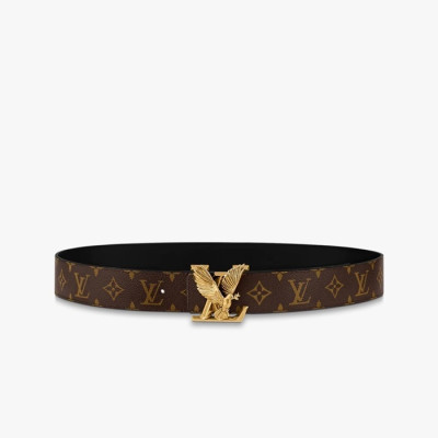 루이비통 남성 브라운 벨트 - Louis vuitton Mens Brown Belts - lv283x