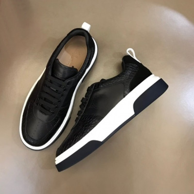 페라가모 남성 블랙 스니커즈 - Ferragamo Mens Black Sneakers - fer378x