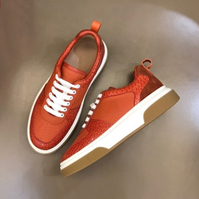 페라가모 남성 오렌지 스니커즈 - Ferragamo Mens Orange Sneakers - fer380x