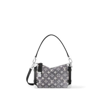 루이비통 여성 블랙 트렁크백 - Louis vuitton Womens Black Trunk Bag - lv442x