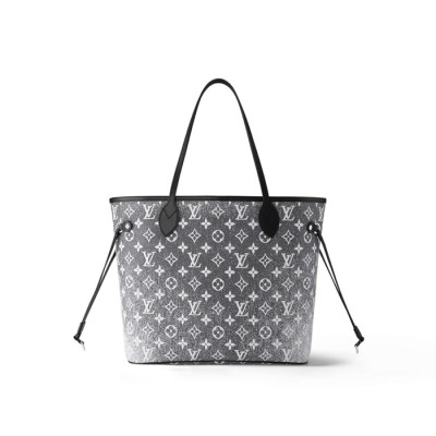 루이비통 여성 블랙 네버플 숄더백 - Louis vuitton Womens Black Neverfull Bag - lv443x