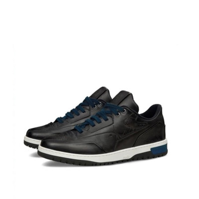 벨루티 남성 Play off 네이비 스니커즈 - Berluti Mens Navy Sneakers - ber156x