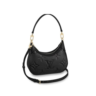 루이비통 여성 블랙 호보백 - Louis vuitton Womens Black Hobo Bag - lv555x