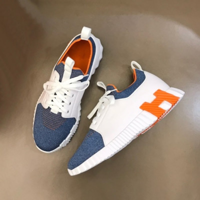 에르메스 남성 블루 스니커즈 - Hermes Mens Blue Sneakers - he63x