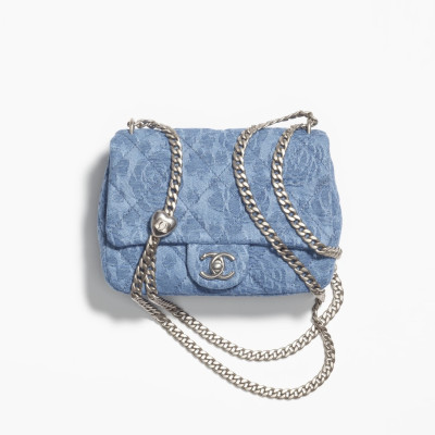 샤넬 여성 블루 체인백 - Chanel Womens Blue Cross Bag - ch72x