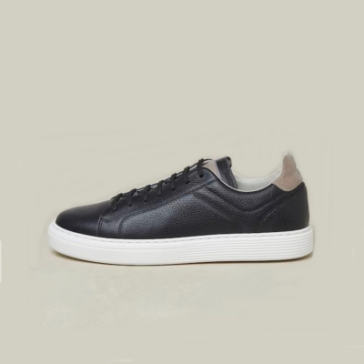 브루넬로쿠치넬리 남성 블랙 스니커즈 - Brunello Cucinelli Mens Black Sneakers - bru34x