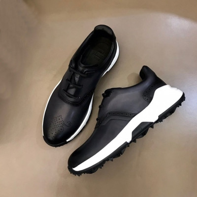 벨루티 남성 블랙 스니커즈 - Berluti Mens Black Sneakers - ber185x