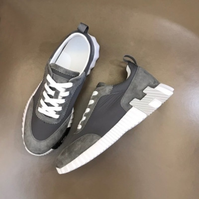 에르메스 남성 그레이 스니커즈 - Hermes Mens Gray Sneakers - he93x